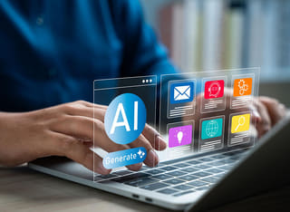Beginner crypto investor learning the basics of automated AI trading
